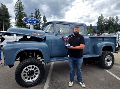 Photo of the 1956 Ford F-250 - 2025 People's Choice Award Winner